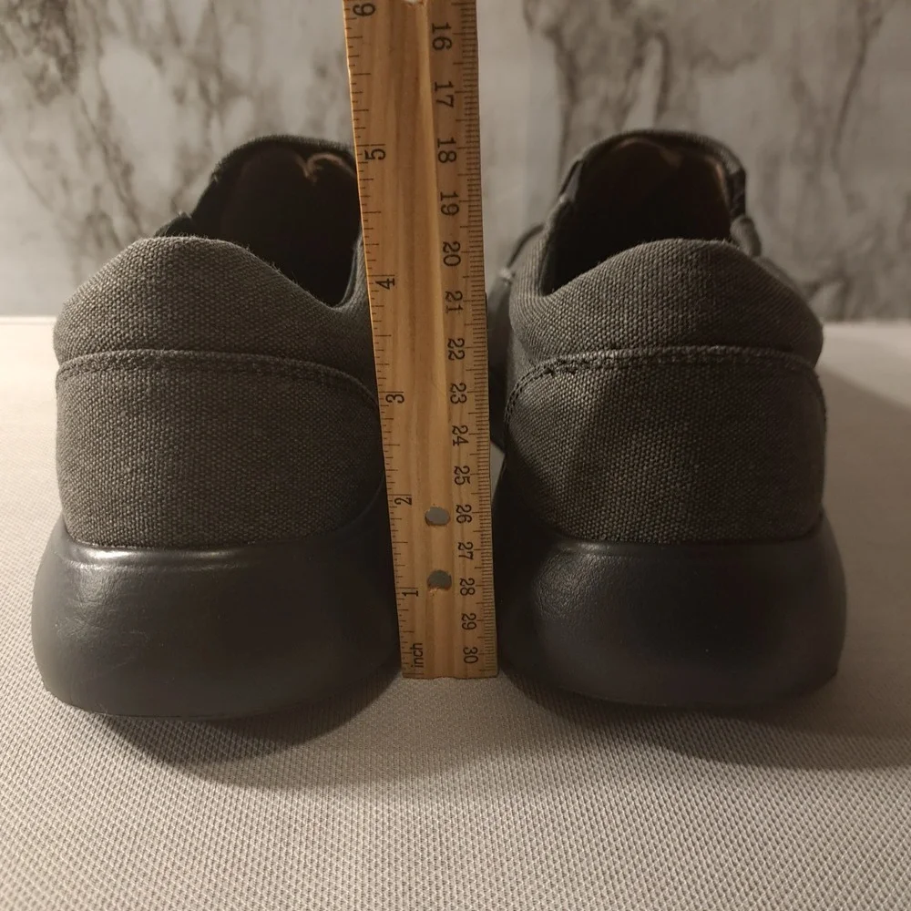 Ortho Comfoot Men's Slip On‎ Loafers/Shoes Gray Stability/Cushioning 10